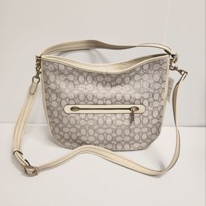 Coach Hobo Bag with Signature Print